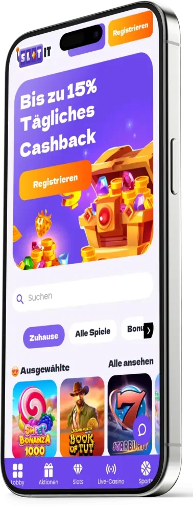 Slotit Casino-Spiel auf mobilen Geräten